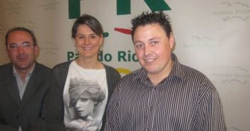 Rueda de prensa candidato Lardero